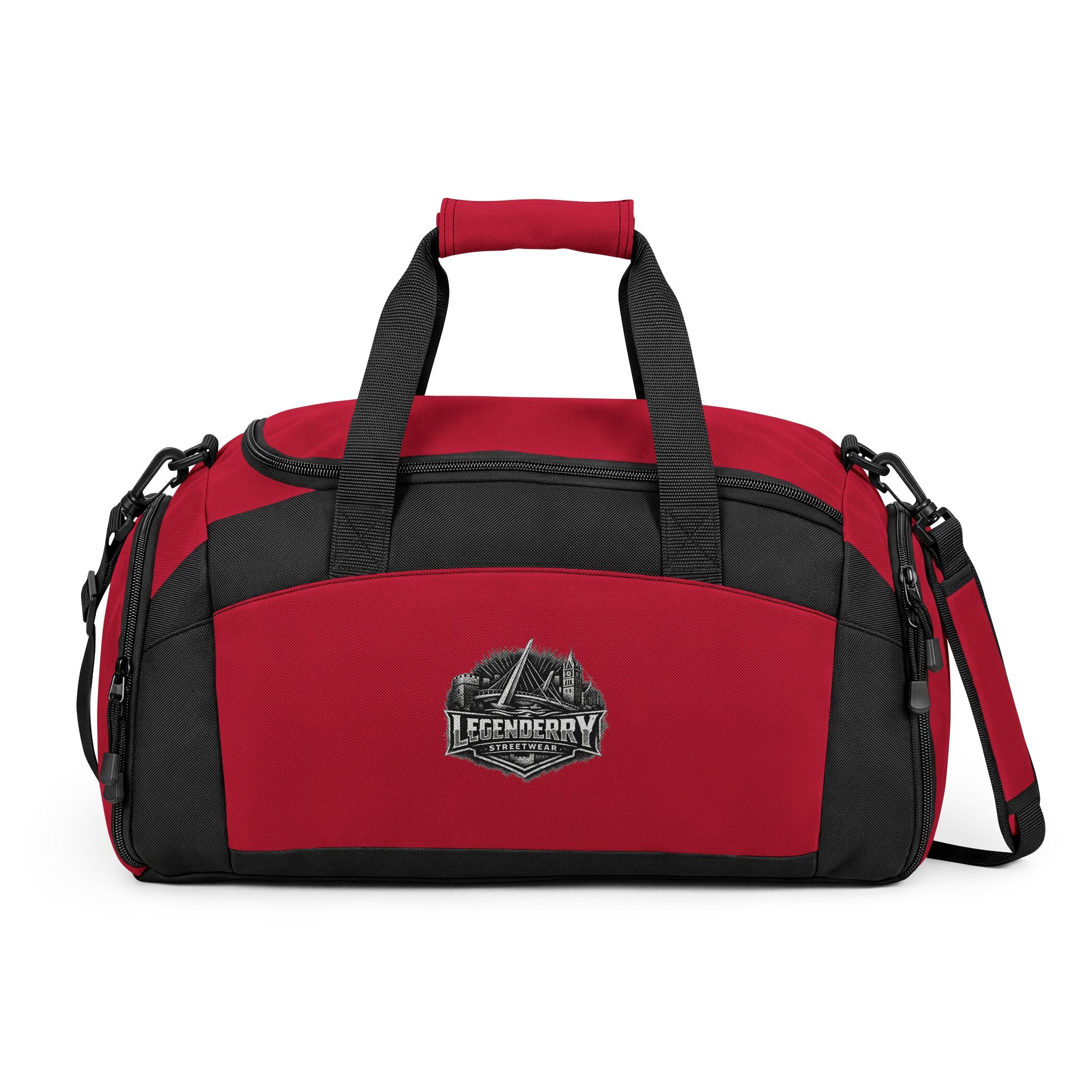 Black Gym Bag — Durable Travel & Workout Duffel
