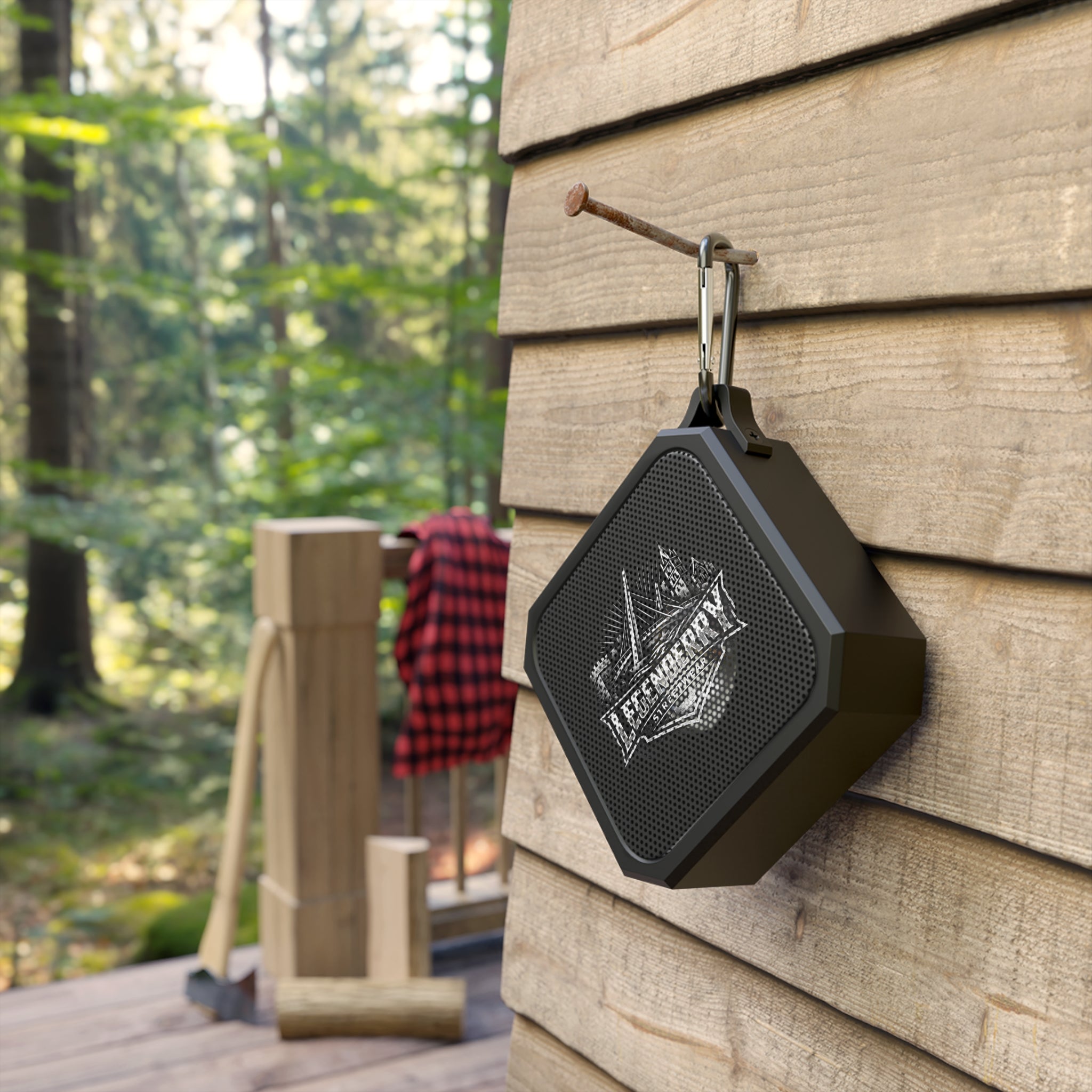 Blackwater Outdoor Legenderry Bluetooth Speaker — Rugged Waterproof Portable Speaker with Carabiner