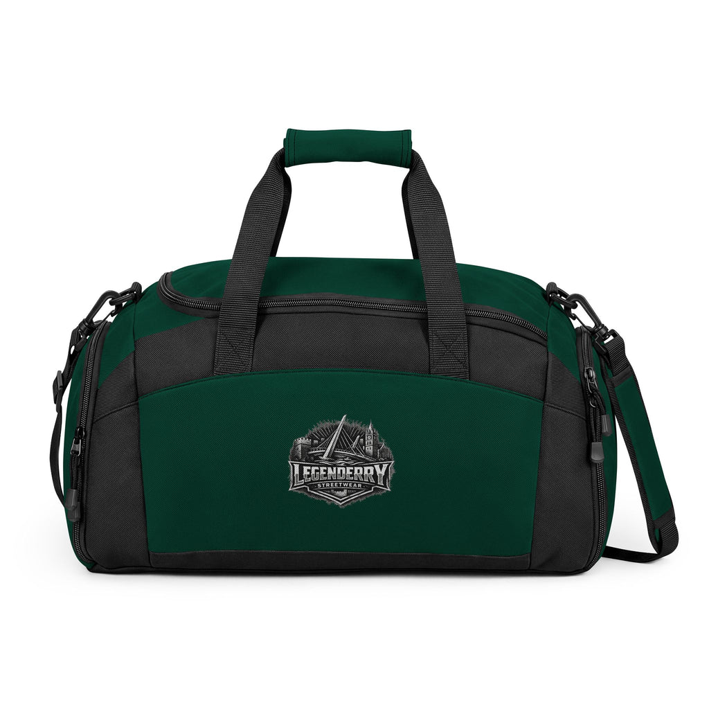 Black Gym Bag — Durable Travel & Workout Duffel