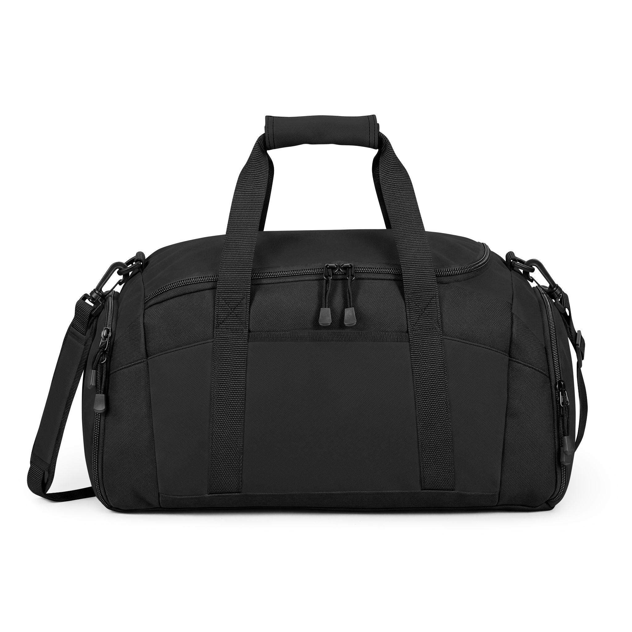 Black Gym Bag — Durable Travel & Workout Duffel