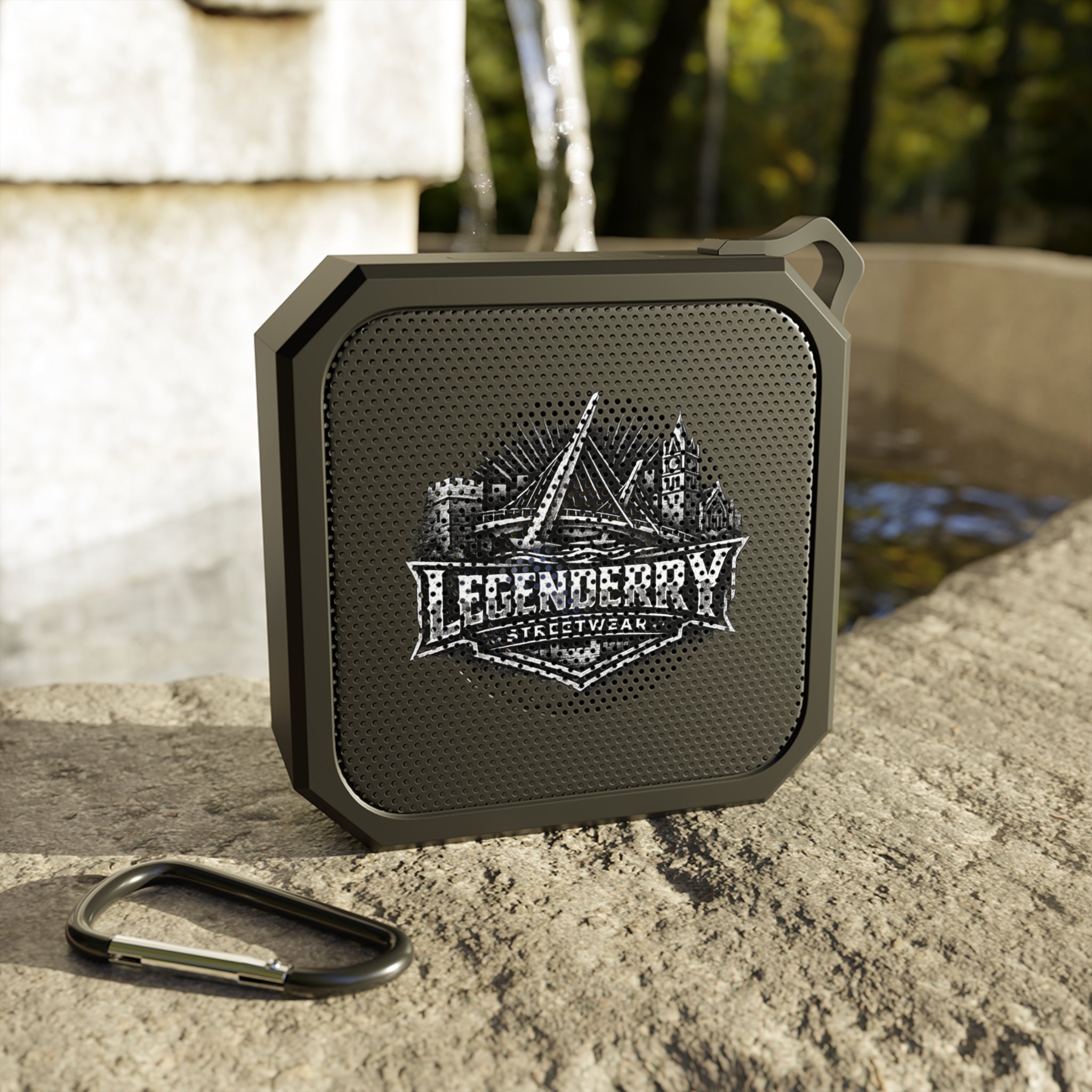 Blackwater Outdoor Legenderry Bluetooth Speaker — Rugged Waterproof Portable Speaker with Carabiner