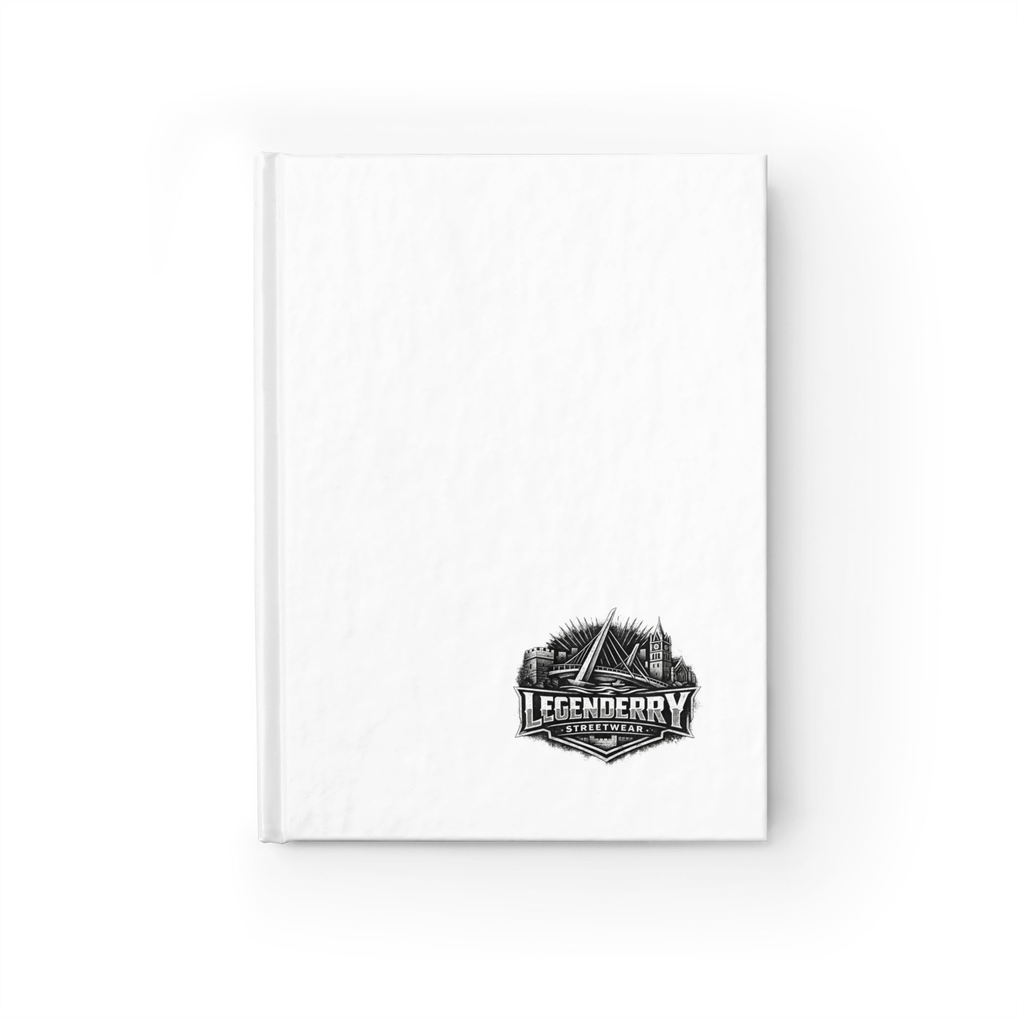 Legenderry Crest Lined Journal — Small Logo Hardcover Notebook for Notes & Daily Planning
