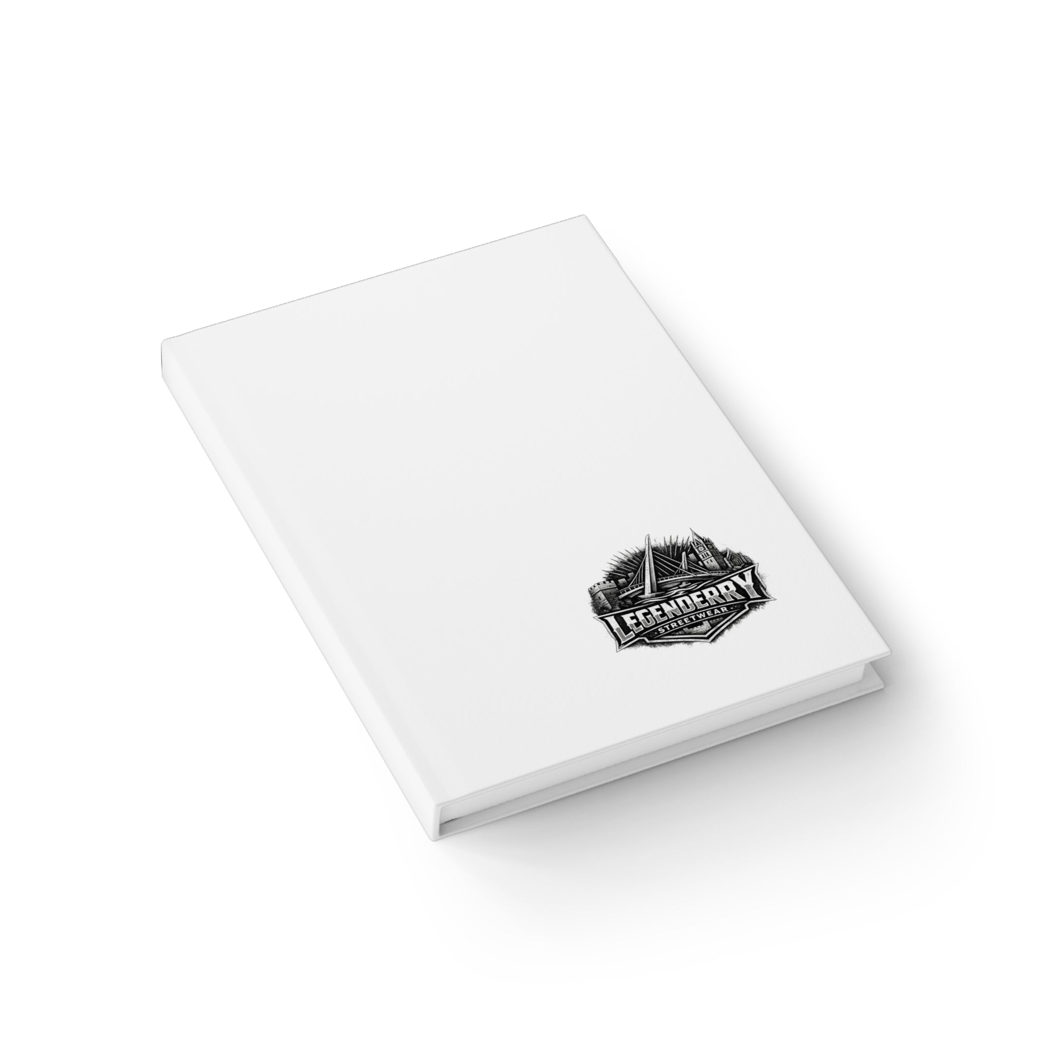 Legenderry Crest Lined Journal — Small Logo Hardcover Notebook for Notes & Daily Planning